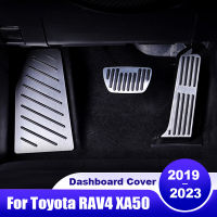 สำหรับ Toyota RAV4 XA50 2019 2020 2021 2022 2023 RAV 4 Hybrid Car Accelerator เบรคเหยียบฝาครอบเท้าเหยียบอุปกรณ์เสริม