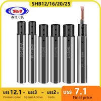 SENO SHB12 16 20 25-3 4 5 6 8 10เครื่องกลึงเครื่องมือแขนทังสเตนเหล็กขนาดเล็กน่าเบื่อผู้ถือเครื่องมือเส้นผ่านศูนย์กลางขนาดเล็กผู้ถือวงเล็บตัด