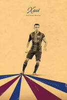 โปสเตอร์ ชาบี Xavi Barcelona โปสเตอร์ติดผนัง ของแต่งบ้าน ของตกแต่งห้องนอน 77poster