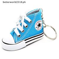 COD DSFGREYTRUYTU [betterworld2018] Mini Canvas Shoes Sneaker Keychain Sports Shoes Keyring Doll Funny Gifts [PH]