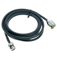 RG58 BNC MALE to SL16 UHF PL259 Male Plug Jumper RF Coaxial Extension 50 Ohm Cable