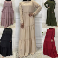 ตะวันออกกลางดูไบอิสลาม abayas อาหรับผู้หญิงมุสลิมยาวชุดชีฟอง Maxi Robe Kaftan Eid ramadan Casual หลวม jilbab fas. Hion เป็นสมาชิกของพรรคการเมือง