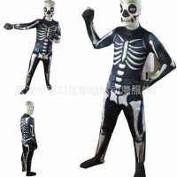 ?เสื้อผ้า COS Night all saints clothing fortress skull cavalry Fortnite trooper cosplay jumpsuits