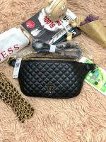 กระเป๋าคาดเอว GUESS QUILTED BELT BAG กระเป๋าสะพายทรงคาดอกรุ่นใหม่จาก Guess วัสดุหนังpu