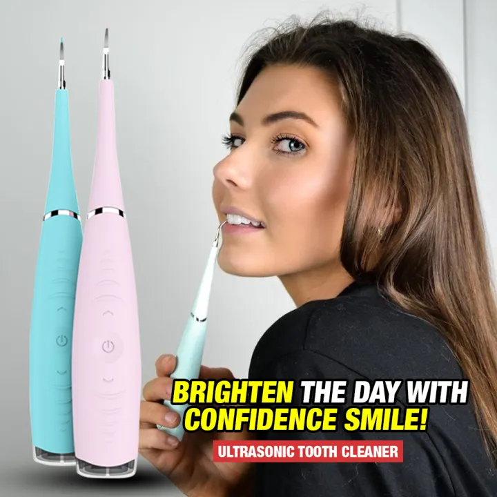 Ultrasonic Tooth CleanerPortable Electric Stains Tartar Plaque Remover