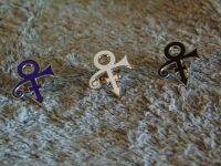 PRINCE "LOVE SYMBOL" Lapel Pin 3 Pieces Fashion Brooches Pins