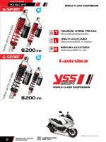 โช๊คมอเตอร์ไซต์ PCX 150i ปี 14-17 Yss รุ่น G-Sport SERIES ตรงรุ่น...!!!