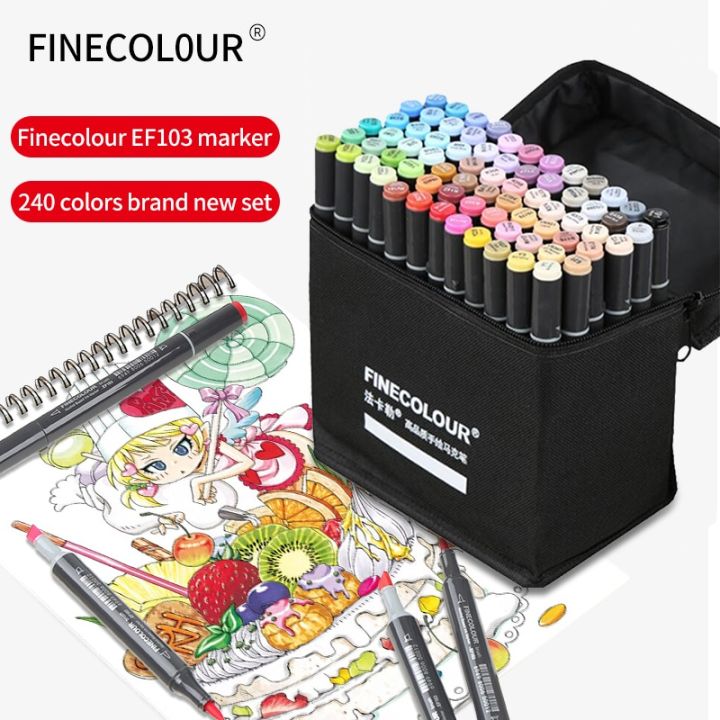finecolour-ef103-profession-alcohol-based-art-markers-oily-soft-double-headed-sketch-markers-artist-manga-art-school-supplies