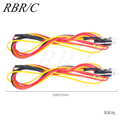 RBRC Upgrade Modification LED 3MM Side Rear Light Group Parts For WPL D42 Climbing Drift Simulation RC Remote Control Car R813