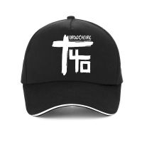 Indochine Central Tour Rock hat Women Casual Vintage Print Indochine baseball cap Summer Cotton Dad hat adjustable Snapback hats