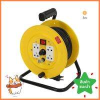 ล้อเก็บสายไฟ 4 ช่อง ELECKTA ET-SA1520 3600 วัตต์ 20 เมตร เหลืองEXTENSION CORD REEL ELECKTA ET-SA1520 4-OUTLET 3600W 20M YELLOW **สอบถามเพิ่มเติมได้จ้า**