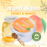 ?PRAILEELA? Honey &amp; Mango Hand Balm บำรุงเล็บ บำรุงผิวมือ เล็บ บาล์ม