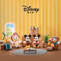 2023 New Disney Mickey And Friends Happy Time Series Blind Box Trendy Toys Figure Study Ornaments Childrens Toys Birthday Gifts