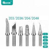 1PCS Original QUICK 200-K IronTips สำหรับ QUICK 203 203H 204 204H 203D 376D 712 Soldering Station หัวเหล็ก