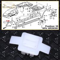 รีโมเชีย15ชิ้นสำหรับคลิปตัดโป่งล้อหน้าสำหรับฮอนด้าแผ่นบังโคลนตัวยึดป้องกันสาด91513-SMG-E11หมุดยึดรีเทนเนอร์