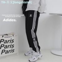 ┅❏┅ Adidas Clover Sports Pants Womens Summer Youth Bundle Feet Casual Pants Mens Niche Trousers Running Breathable Elastic Pants