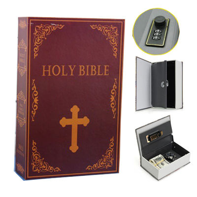 Safe Box Piggy Bank Secret Book For Coin Money Stash Security Hidden Safes Cash Money Storage Jewellery Digital Password Locker