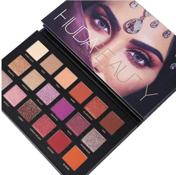 อายแชโดว์ Huda Beauty Textured Shadows Palette Rose Gold Edition เก็บ