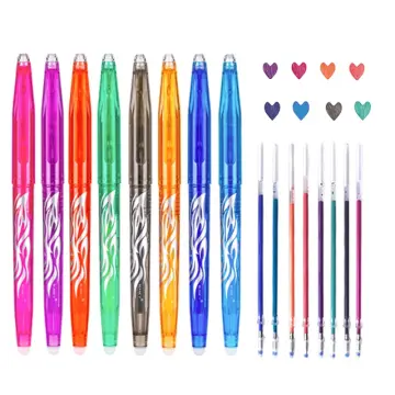 12 PCS Colored Gel Pens Set 0.5 mm Kawaii pen for writing Cute Korean  Stationery School supplies Ballpoint pen Scrapbooking