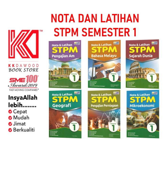 Ilmubakti Nota Dan Latihan Stpm Semester 1 Lazada