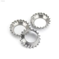 ❏﹊✸ 304 Stainless Steel Conical Serrated Lock Washer/External Tooth Funnel Saw-Shaped Washer/Locking Washer M3M4M5M6M8M10