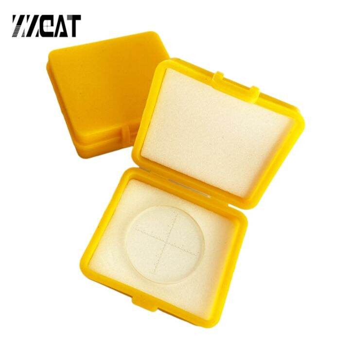 952 Cross Table Reticle Optical Glass Microscope Micrometer Ocular