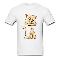 T-Shirts Student Crew Neck Anti-Pilling Moth Clothes 90s Cartoon Night Cats T Shirt Cheaper Funny Tops  H63T