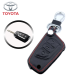 ซองกุญแจหนัง ปลอกกุญแจรถยนต์ ซองกุญแจหนัง พร้อมพวงกุญแจ ตรงรุ่น Toyota ALTIS /Revo กุญแจพับ มีทุกรุ่น สินค้าเป็นหนังแท้ 100%