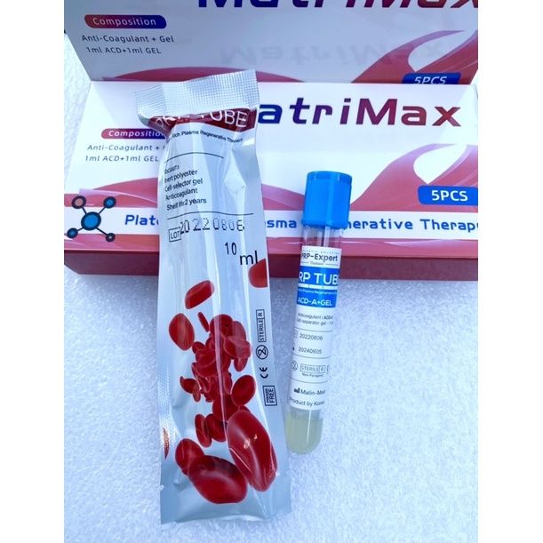 ถูก-ดี-มีคุณภาพ-ราคาต่อ-1-หลอดprp-tube-10ml-15-ml-หลอด-prp-acd-gel-สำหรับปั่นแยกเกล็ดเลือด-และป้องกันเลือดแข็งตัว