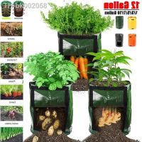 ♦✆ 1/3/5/7/10/12 Gallon Potato Grow Container Bag DIY Planter Planting Vegetable Gardening Thicken Pot Planting Bag Garden Tools