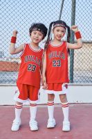 ชุดบาสเก็ตบอลเด็ก ชิคาโก้ บูลส์(Chicago Bulls) เบอร์ 23