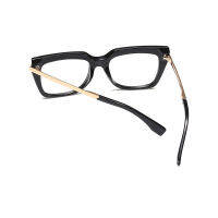 fashion black womans eyeglasses Oversized Square eye glass frame for women transparent computer glasses spectacle frames