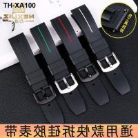 silicone watch strap waterproof and breathable suitable for Mido Rolex quick release 20 22mm