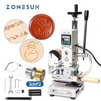 ZONESUN ZS110 Slideable Workbenchดิจิตอลร้อนฟอยด์ปั๊มเครื่องหนังลายนูนBronzingเครื่องมือไม้พีวีซีกระดาษDIYกด