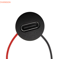 ?【Lowest price】CHANGDA คุณภาพสูง Type-C 2P กาวฉีดตรงความดันเชื่อมลวด Type FEMALE BASE USB Connector Adapter Type-C ฐานผู้หญิงกันน้ำ