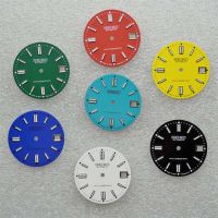 NH35 Dial Mechanical Watch Dial อะไหล่ซ่อมการปรับเปลี่ยนนาฬิกาพร้อมโลโก้ S