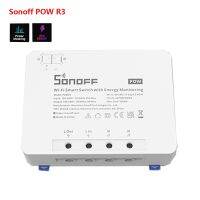 Sonoff R3/R2สวิตช์แบบ Wifi เพาเวอร์เครื่องวัดพลังงาน25A มอนิเตอร์พร้อมการแชร์เวลาฟังก์ชั่นรีโมทคอนโทรลโมดูลสมาร์ทโฮม