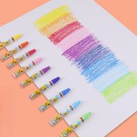 Oil Painting Stick 12/18/24/36 Color Student Childrens Crayon Set Washable for Beginners Soft Pastel Crayons for Kids Colores