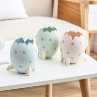 Creative Dinosaur Egg Pen Holder Plastic Desktop Storage Box Multifunctional Pencil Storage Rack Stationery Office Home