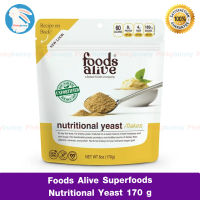 นิวทรีชั่นยีสต์ Foods Alive, Superfoods, Nutritional Yeast, 6 oz (170 g) ยีสต์ ผงยีสต์