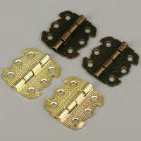 【YP】 10PCS Engraved Designs Hinges Antique for Jewelry Chest Cabinet Accessories 29x 27mm