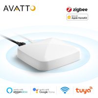 AVATTO Tuya Zigbee GatewaySmart Zigbee 3.0 Wired Hub work with Apple Homekit siri Smart life App Remote Control Bridge