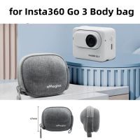 กระเป๋าเก็บของสำหรับ Insta360 GO3ตัวเครื่องเคสพกพาทนทานป้องกันรอยขีดข่วนสำหรับ Insta360ไปอุปกรณ์เสริม3กล้องเพื่อการกีฬา