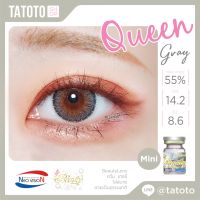 ควีน เทา queen gray by beautylens ขนาด14.2 TATOTO Contact Lenses