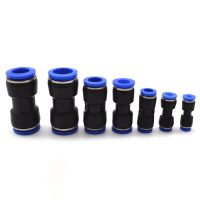 Holiday Discounts PU Tire Accessories 10Mm 8Mm 6Mm 12Mm 4Mm One-Touch Air Water Hose Tube Straight Push Fittings Plastic Quick Connector Tube