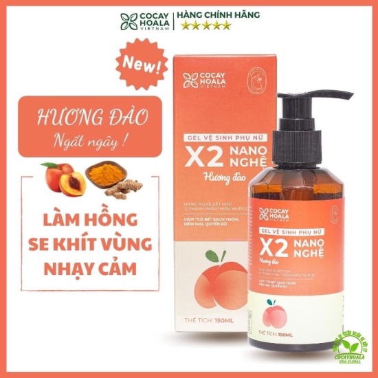 Dung dịch vệ sinh x2 nano nghệ cocayhoala hết viêm, ngứa - ảnh sản phẩm 9