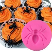 Silicone Mould Cake Mould Spider Chocolate Decorating DIY Fondant Mold Halloween Tool Bread  Cake Cookie Accessories