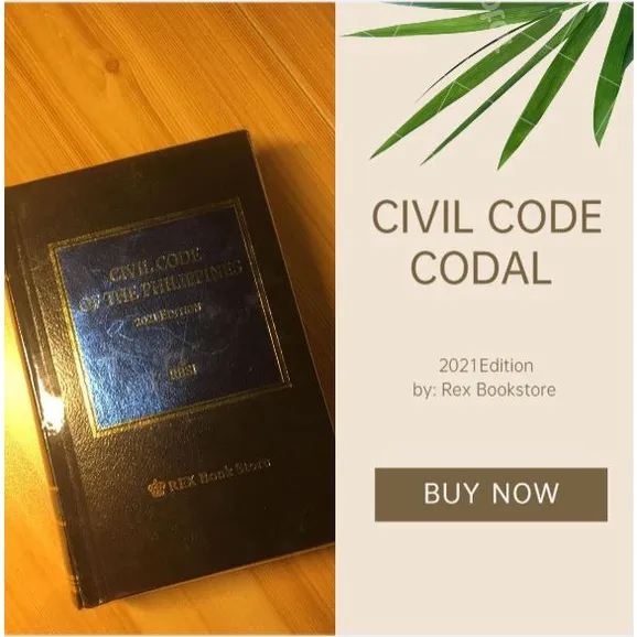 Civil Code Of The Phils. Codal (2021 Edition)fj2 | Lazada PH