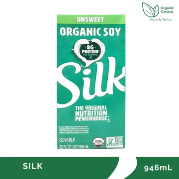 Silk Organic Unsweetened Soy Milk - 0.5gal