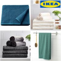 ผ้าขนหนูอาบน้ำ IKEA VÅGSJÖN วัวเควิน ผ้าขนหนู ผ้าเช็ดตัวอิเกีย 70x140 ซม. vagsjon